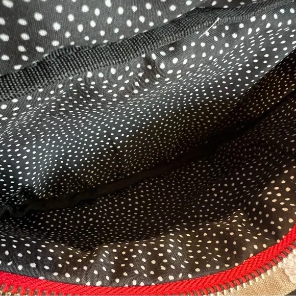 NWT Brighton Black and White Heart Print Sling Bag - Picture 7 of 9